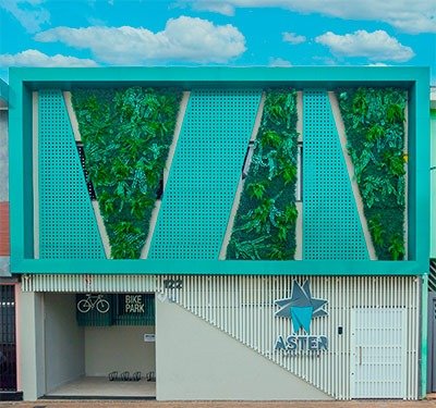 Fachada da Aster Odontologia